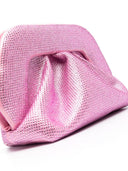 Themoire Gea Clutch Bag Embellished With Rhinestones