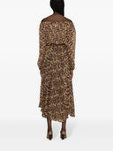Marant étoile Long Volga Dress With Graphic Print