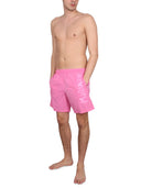 Alexander Mc Queen Logo Print Swimsuit