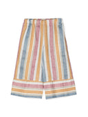 Pantalon capri rayé il gufo