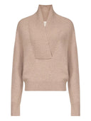 Loulou De Saison Makela Large V Neck Sweater