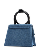 Jacquemus Mini Le Chiquito Denim Shoulder Bag