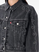 Levi`s Shrunken 90 S No Pleat Bejeweled Trucker
