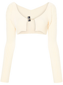 Jacquemus Crop Top With Chain Detail