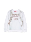 Diesel Kids Saffy over Crewneck sweatshirt