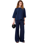 Blusa Max Mara Weekend Fastoso Blu
