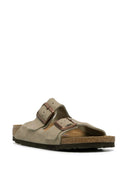 Birkenstock Arizona Sfb Taupe, Suede Leather