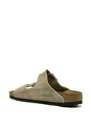 Birkenstock Arizona Sfb Taupe, Suede Leather