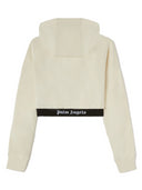 トリミングされたロゴバンドとパームエンジェルスのスウェットシャツ