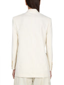 Palm Angels Blazer med strikket detalje