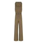 Tuta Elisabetta Franchi in Maglia Beige