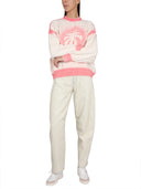 Palm Angels Patent Leather Effect Palm Sweater