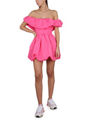 Vestido con hombros descubiertos de Msgm