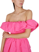 Vestido con hombros descubiertos de Msgm