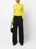 Parosh Parosh Low Rise Wide Leg Jeans