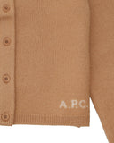 A.P.C. Swery brązowe