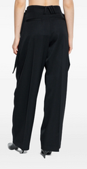 The Attico Long Pant Wool Gabardine
