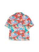 Chemise de bowling blanche