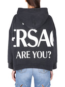 Versace Hooded Sweatshirt With Logo