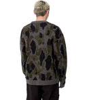 Carhartt Wip Merton Camo Duck Grey Cardigan