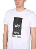 Alpha Industries Logo Print T Shirt
