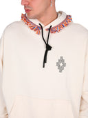 Marcelo Burlon County Of Milan Fringes Sweatshirt