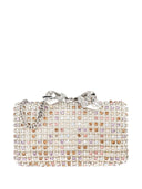 Self Portrait Multi Crystal Clutch Bag