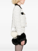 Self Portrait Pearl Heart Clutch Bag