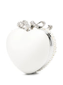 Self Portrait Pearl Heart Clutch Bag