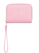Courrèges Portefeuille Cuir Zippé Compact