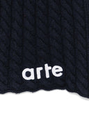 Arte Antwerp Textured Logo Scarf