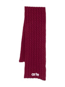 Arte Antwerp Textured Logo Scarf
