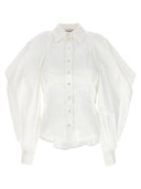 Alexander Mcqueen Cut Out Shirt On Shoulders