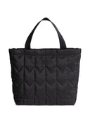 Maison Kitsuné Chevron Quilted Large Tote