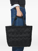 Maison Kitsuné Chevron Quilted Large Tote