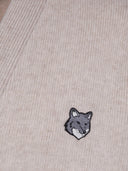 Maison Kitsuné Fox Head Milano Lambswool Cardigan
