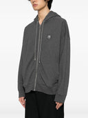 Maison Kitsuné Fox Head Zipped Oversize Hoodie