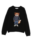 Maison Kitsuné Dressed Fox Intarsia Wool Jumper