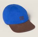 Miu Miu Cappelli Drill Washed Bicolore