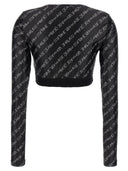 Versace Jeans Couture Logo Print Top