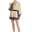 Loewe beschnittene Woll -Strickjacke