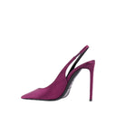 Saint Laurent Zoe 105 Satin Pumps