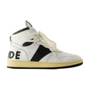 Rhecess Hi Sneakers Rhude Leather Black/White