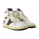 Rhecess Hi Sneakers Rhude Leather Black/White