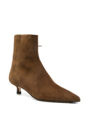 Aeyde Sofie Cow Suede Leather Tobacco