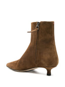Aeyde Sofie Cow Suede Leather Tobacco