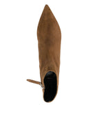 Aeyde Sofie Cow Suede Leather Tobacco