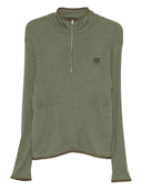 Ranra Fissure Zip Up Rib L/S Tee