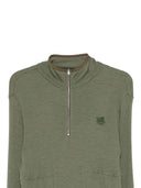 Ranra Fissure Zip Up Rib L/S Tee