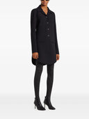 Courrèges Circle Heritage Crepe Coat